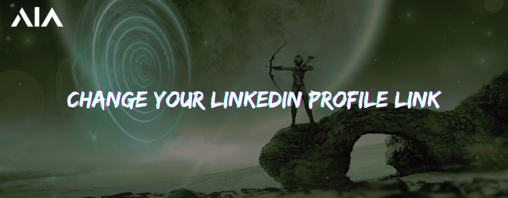 Change your LinkedIn profile link